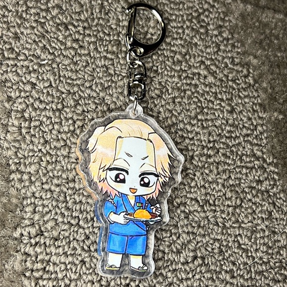 *6 for $10!* Tokyo Revengers Manjiro Sano / Mikey Acrylic Keychain Anime Chibi - Picture 2 of 5